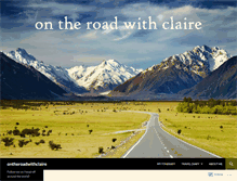 Tablet Screenshot of ontheroadwithclaire.com